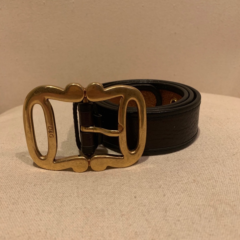Dolce & Gabbana buckle with black and brown belt - Picture 1 of 7